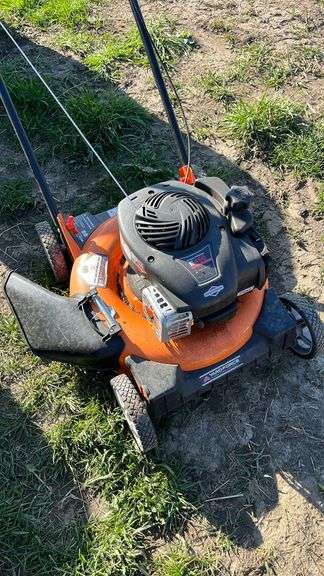24" push mower, row:6