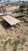Bedding plant wheeled cart, row:6