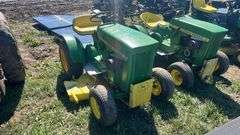 John Deere lawn mower, key in office, row:8