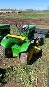 John Deere lawn mower, key in office, row:8