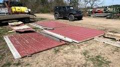 (3) 12 x 12 barn doors, row:5