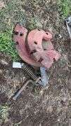 (2) IH half wheel weights & (1) plow coulter, row:10