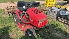 Toro riding mower, row:6