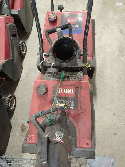 (2) Toro Snowblowers- running condition unknown image