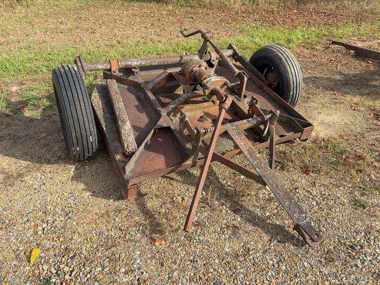 Rotary mower, 5 ft wide, trailer type, PTO drive image