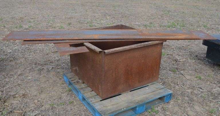 Steel Box and Flat Stock image