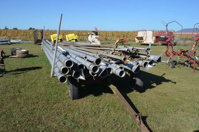 Wagon of Irrigation Piping image