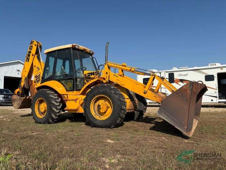 JCB 214S Loader/ Backhoe, 4x4, S/N - SLP214FCWE0473126 image