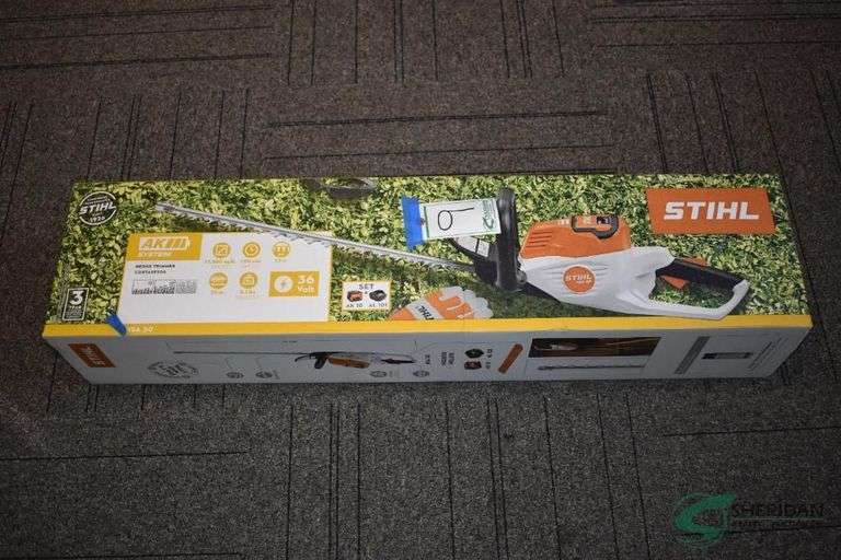 Stihl HSA 50 Battery Powered Hedge Trimmer w/ Charger and Battery image