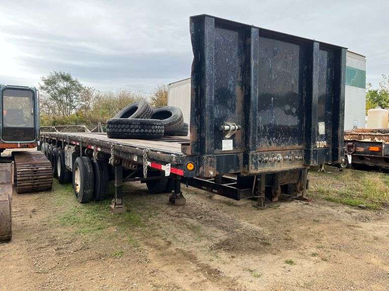 1996 Fontaine 8 Axle Flatbed Trailer image