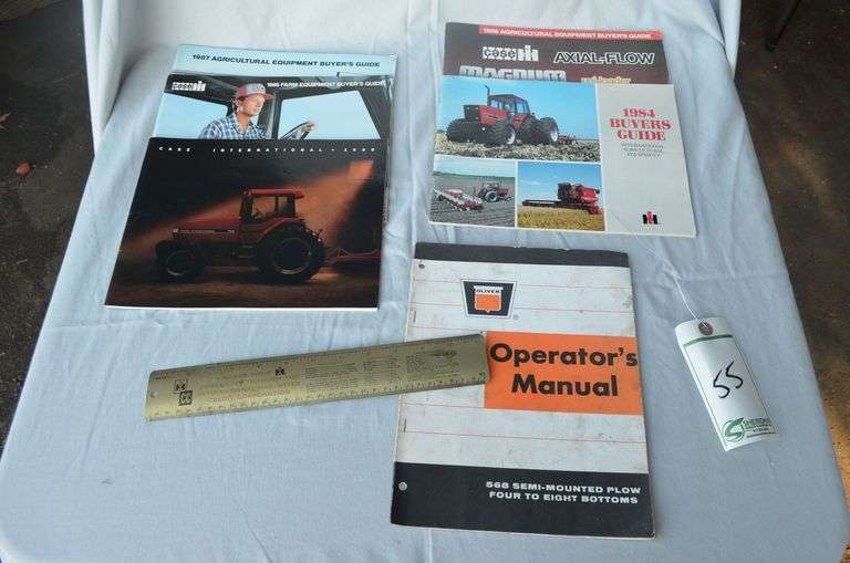 Operator manual, ruler, buyers guides image