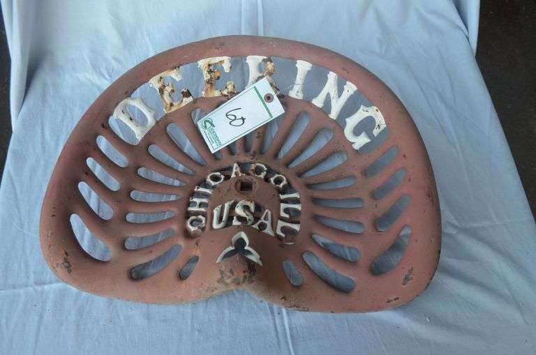 Deering Tractor Seat image