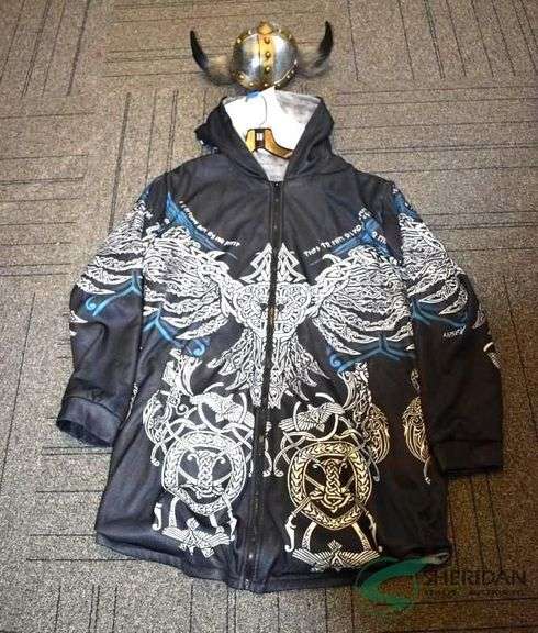 Viking Halloween Costume w/ Helmet image