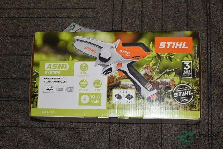 Stihl GTA 26 Battery Powered Garden Pruner 4" Blade image