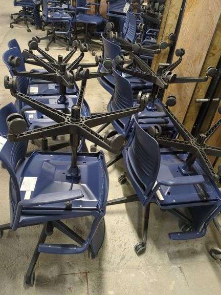 (12) Plastic Chairs image