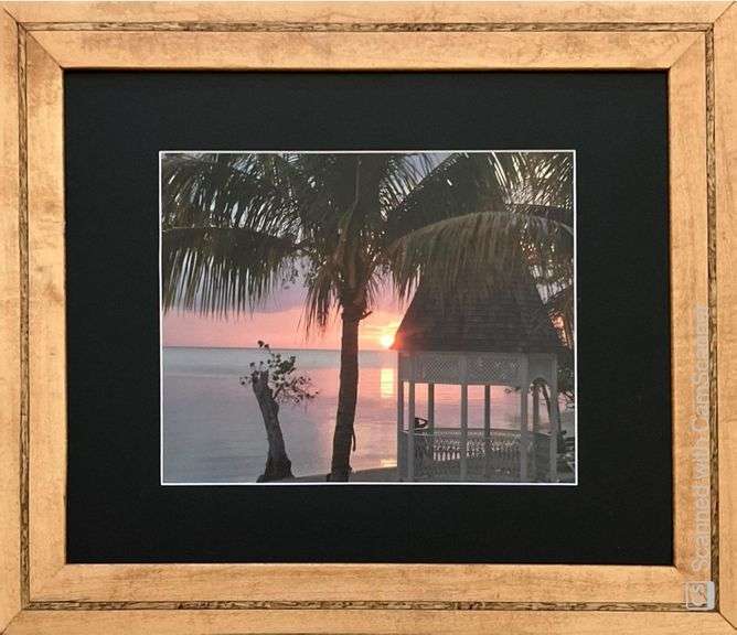 20 x 24 Sunset Picture Negril Jamaica image