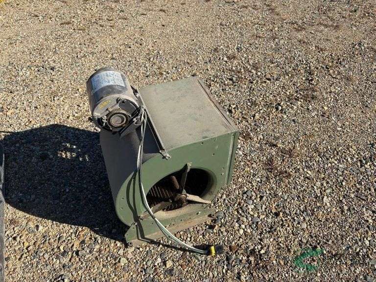 Squirrel Cage blower fan with 1/3hp motor image