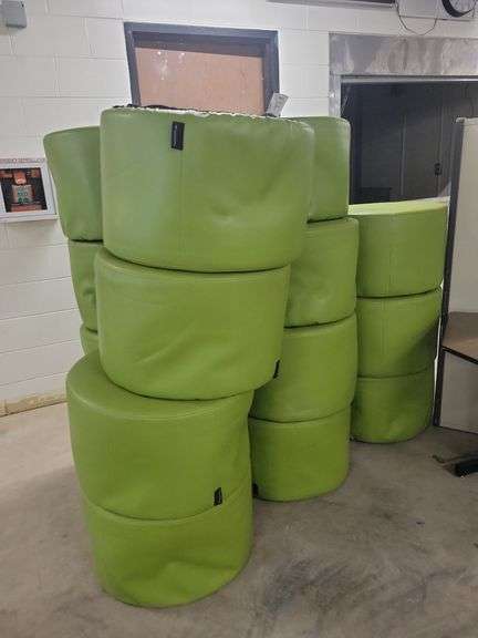 (15) Green Cushion Seats image