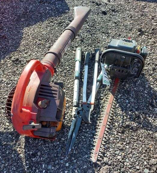 Hedge Trimmer, Blower, & Shears/Clippers image