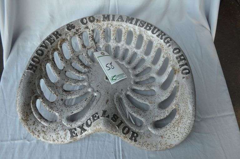 Hoover and Co, Excelsior Tractor Seat image