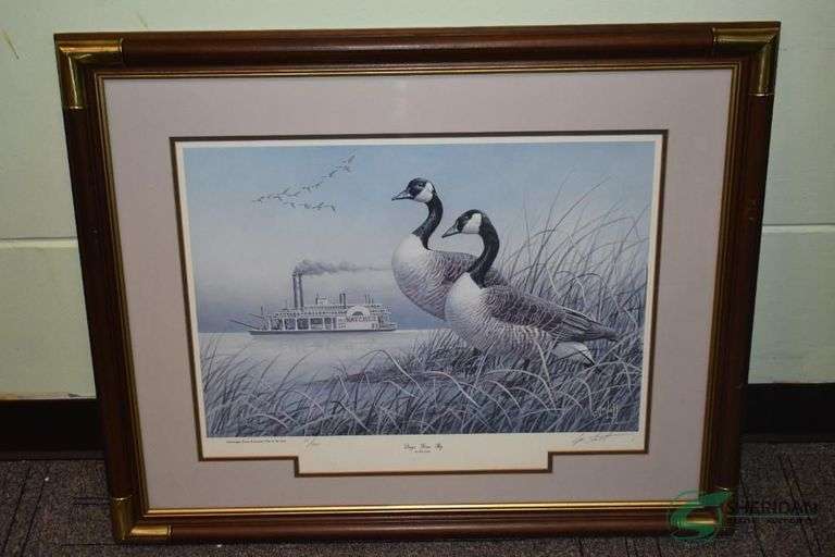 Ducks Unlimited Goose Framed Painting image