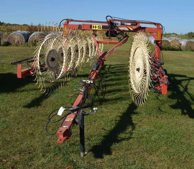 H&S X-10 Wheel Hay Rake image