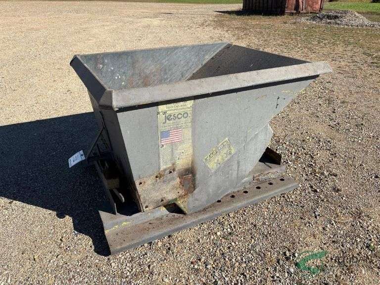 Jesco 5 yd., 2000#, self dumping gondola image