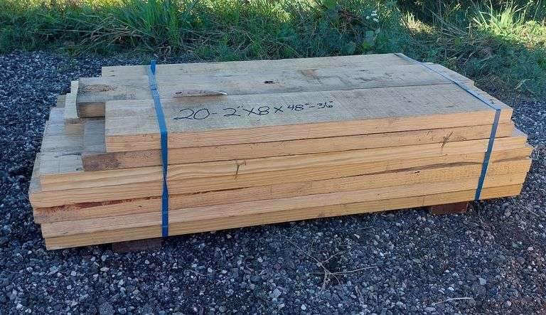 (20) 2"x 8" x 36-48" Lumber image