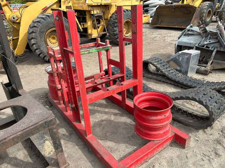 Rack for Crane Hooks and Attachments image