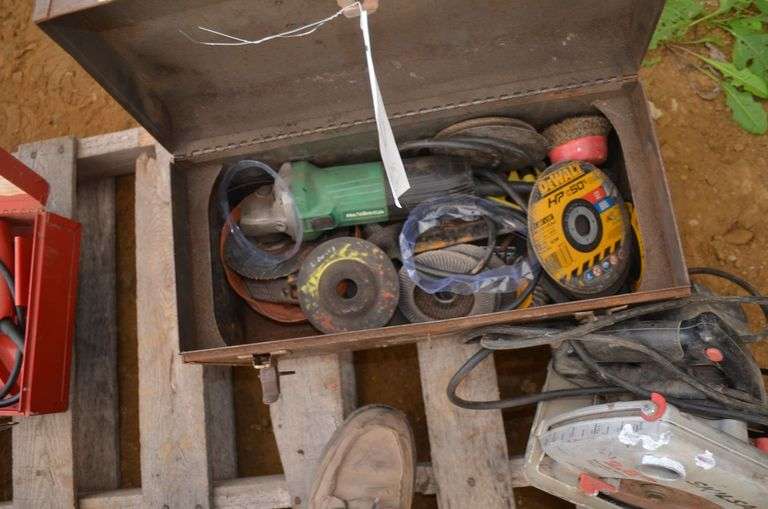 Tool Box with Grinders image