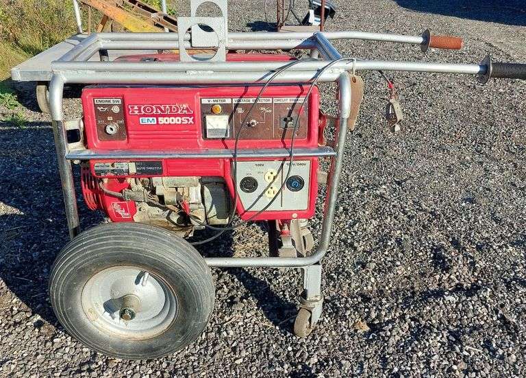 Honda EM 5000SX Generator on Wheels image