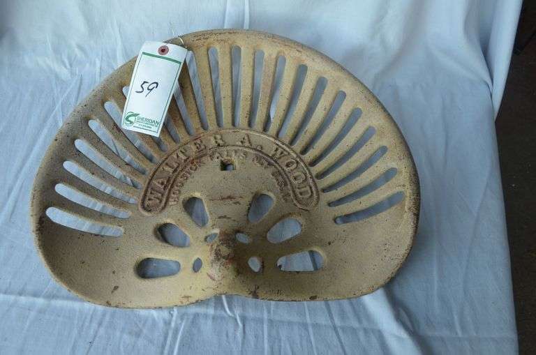 Walter A. Wood Tractor Seat image