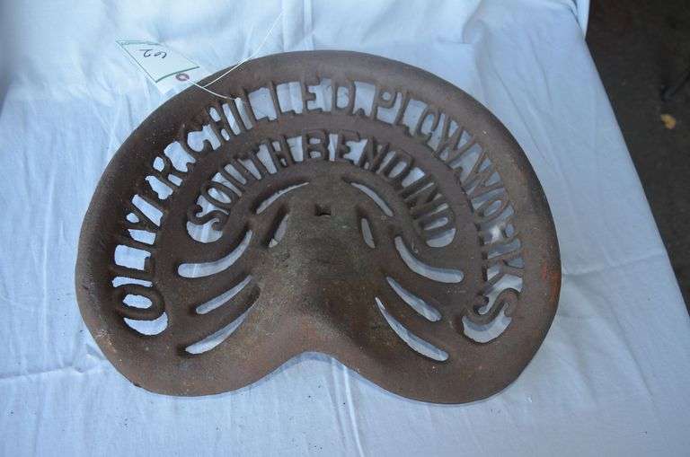 Oliver Chilled PLCW Works South Bend IND Tractor Seat image