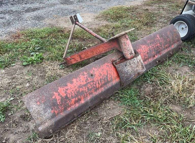 7’ scraper blade, row:4