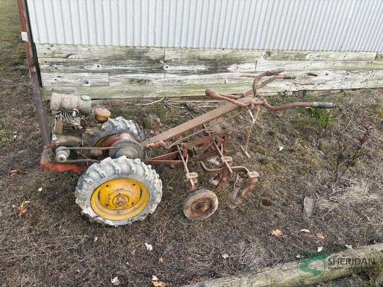 Vintage garden cultivator image