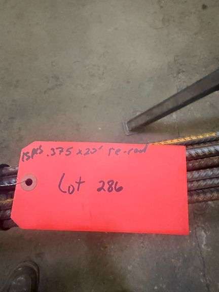 15 pcs. .375x20' rerod image