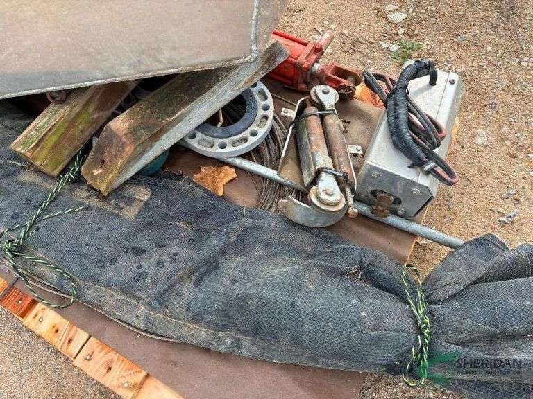 Pallet of truck parts image