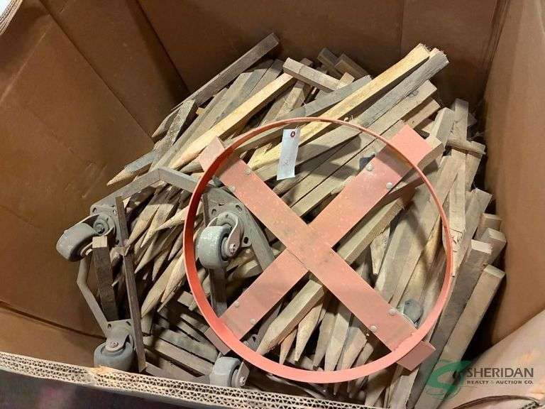 Barrel rollers and silt fence posts image