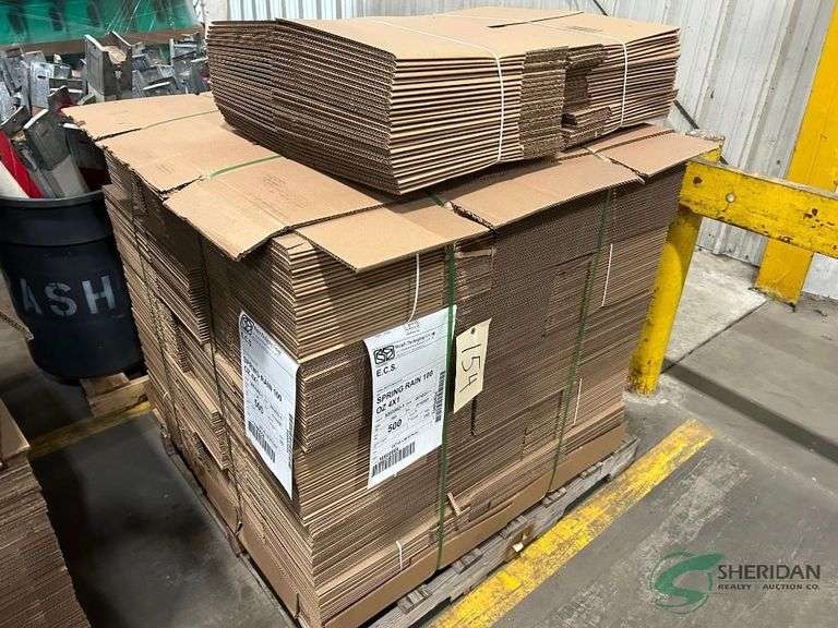 Numerous unused boxes image