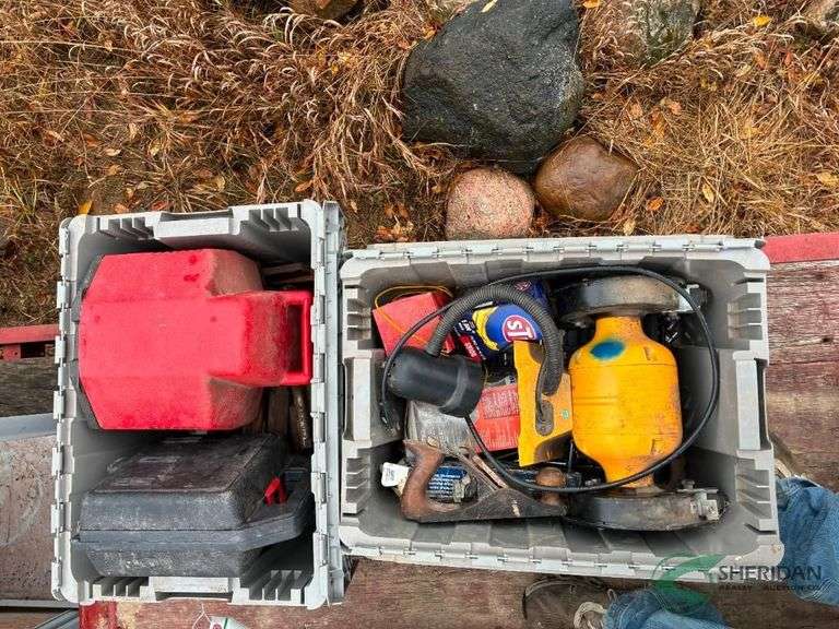 (2) Totes of misc. tools image