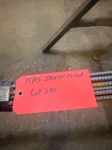 15 pcs. .375x20' rerod image
