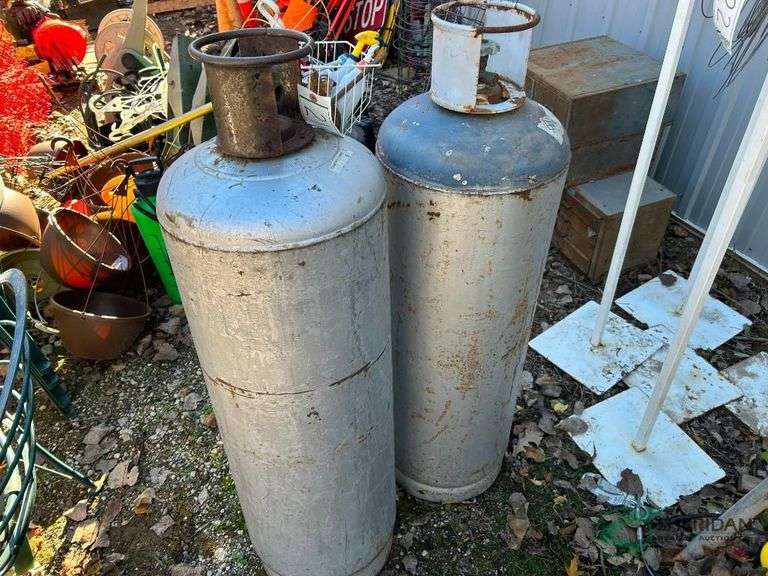 (2) Propane tanks image