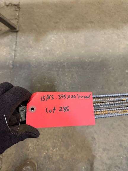 15 pcs. .375x20' rerod image
