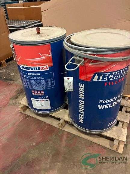 (2) Barrels of welding wire image