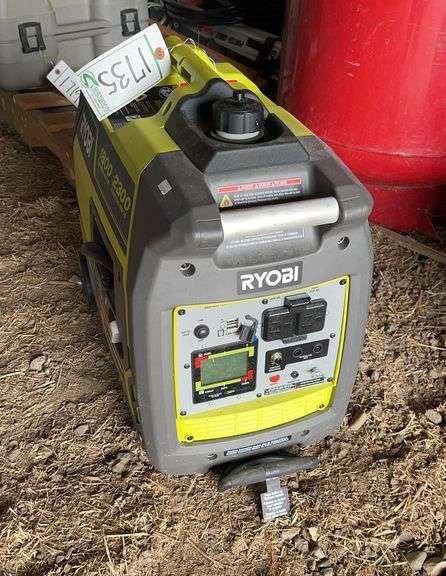 Ryobi 2300 watt generator, bldg:green image