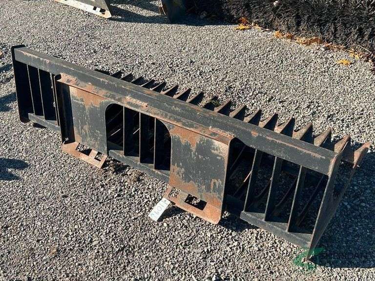 Skid steer tine bucket image