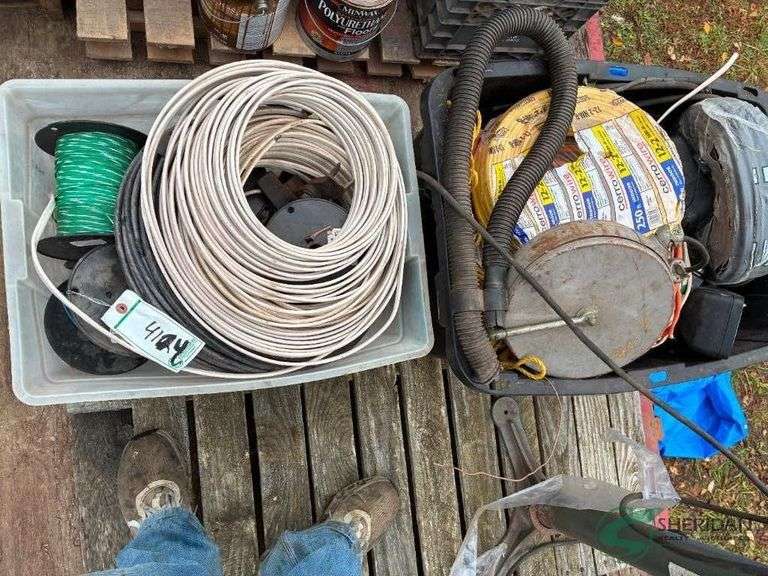 (2) Totes of misc. electrical image