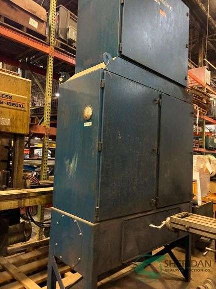Large steel dust collector cabinet image