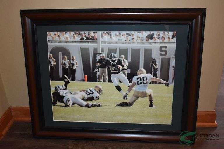 Michigan State Football Print image