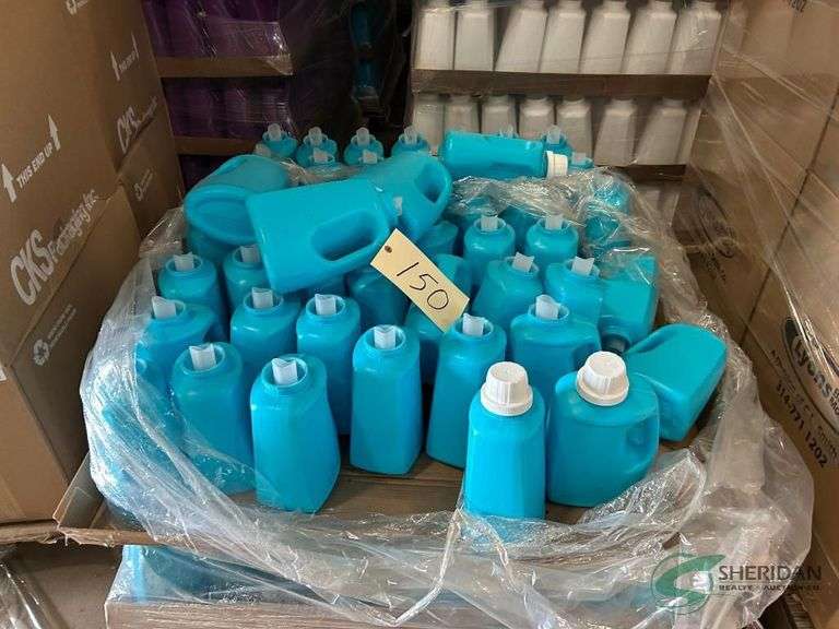 Unused laundry detergent jugs HUGE LOT of these image